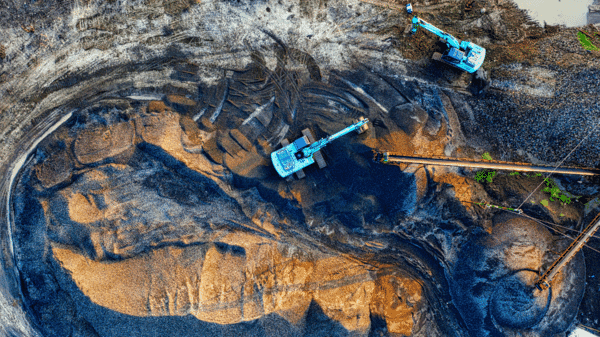 Mining aerial