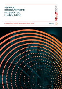 Amélioration du MillROC à la mine de nickel australienne