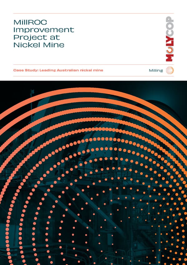 MillROC improvement at Australian nickel mine