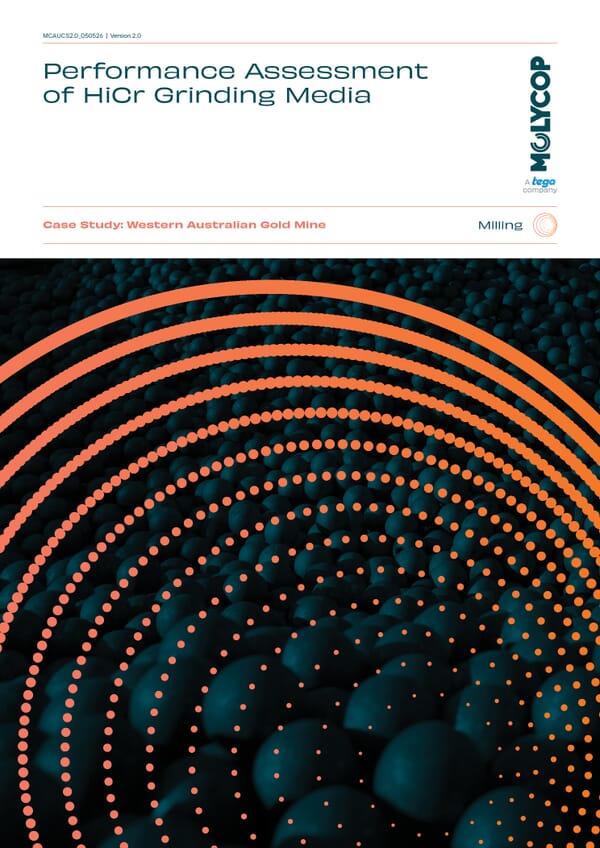 Performance Assessment of HiCr Grinding Media – Western Australian Gold Mine Case Study