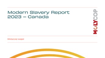 Molycop Canada Modern Slavery Report 2023