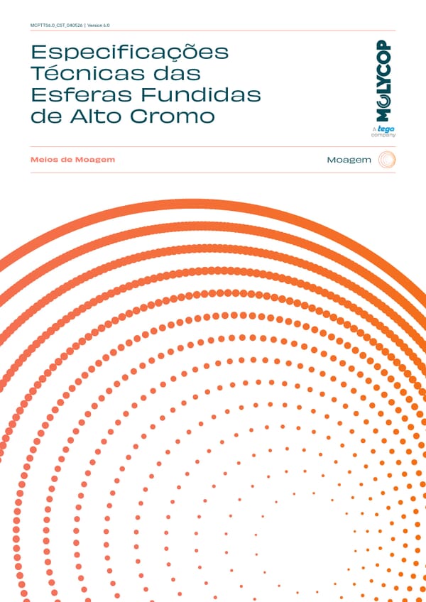 Bolas de Fundição de Alto Cromo