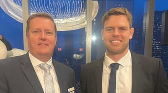 Brad Williams receives the prestigious Sparsh Bhargava Award