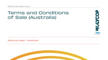 Molycop Australia Terms and Conditions of Sale February 2026