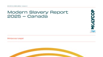 Molycop Canada Modern Slavery Report 2025