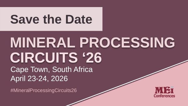Mineral Processing Circuits 2026