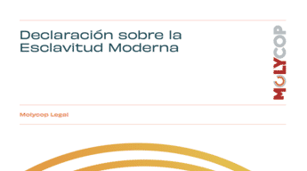 Declaración resumida sobre la esclavitud moderna en Molycop 2024